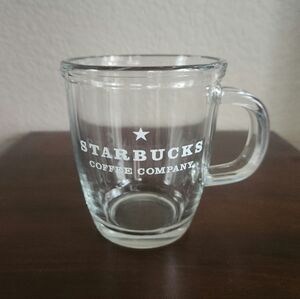 Starbucks ☕️ Large Clear Barrista Coffee House Mug EUC $25